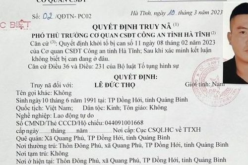 Truy nã đặc biệt gã thanh niên trong đường dây cá độ 6.000 tỷ đồng