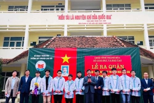 Trường THPT chuyên Lam Sơn (Thanh Hóa) có 60 học sinh đoạt giải quốc gia