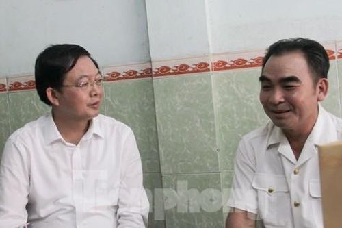 Bí thư Tỉnh ủy Bình Định thăm cựu binh Gạc Ma