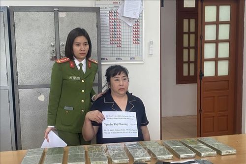 Bắt hai đối tượng vận chuyển trái phép 20 bánh heroin