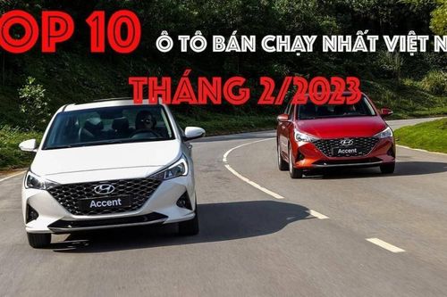 Infographic: TOP 10 ô tô bán chạy nhất Việt Nam