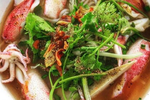 Bún mực Phú Yên - Hương vị thanh đạm làm xao xuyến lòng người