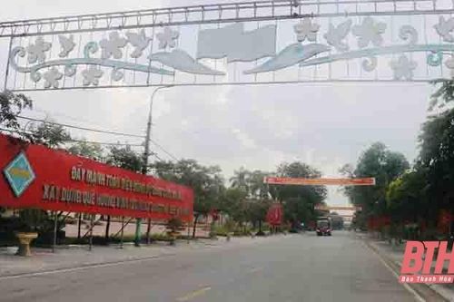Nỗ lực hoàn thành mục tiêu xây dựng thị trấn Vĩnh Lộc đạt chuẩn đô thị văn minh năm 2023