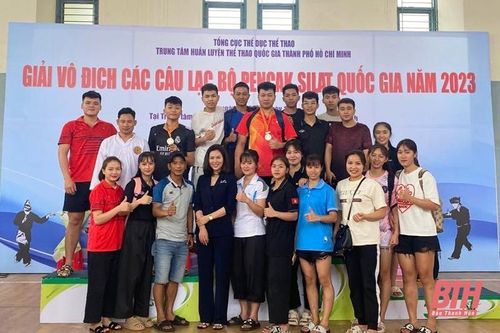 VĐV Thanh Hóa giành thành tích xuất sắc tại Giải vô địch các CLB Pencak silat quốc gia năm 2023