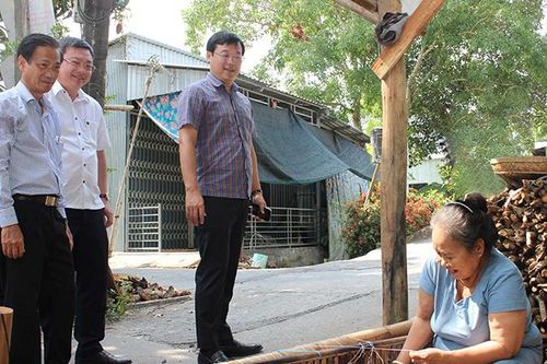 Bí thư Tỉnh ủy Lê Quốc Phong khảo sát thực tế tại địa bàn huyện Lấp Vò và TP Sa Đéc
