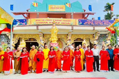 Sóc Trăng: Khánh thành ngôi Tam bảo chùa Pháp Hoa sau 13 năm trùng tu