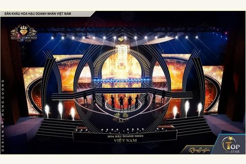 Sân khấu chung kết Hoa hậu Doanh nhân Việt Nam 2023 được đầu tư 5 tỷ đồng