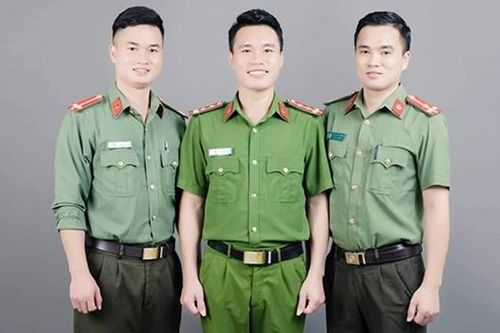 Ba anh em 9X cùng nỗ lực trong màu áo CAND