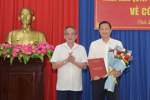 Bạc Liêu: Chỉ định Chủ tịch Hội nông dân tỉnh làm Bí thư Huyện ủy Vĩnh Lợi