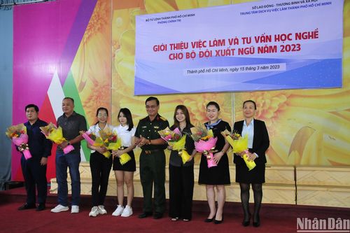TP Hồ Chí Minh tổ chức giới thiệu việc làm và tư vấn học nghề cho quân nhân xuất ngũ