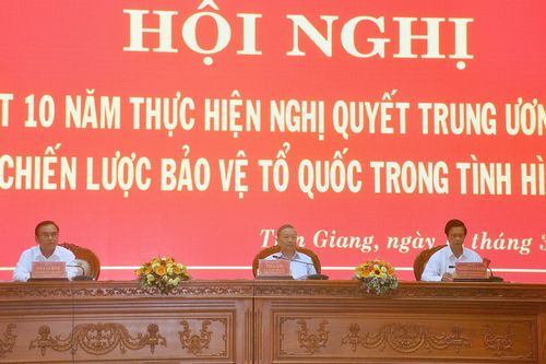 Tiền Giang xây dựng nền quốc phòng toàn dân, thế trận an ninh nhân dân vững chắc