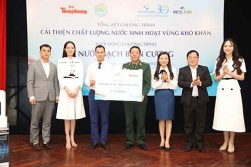 Chương trình 'Nước sạch biên cương'