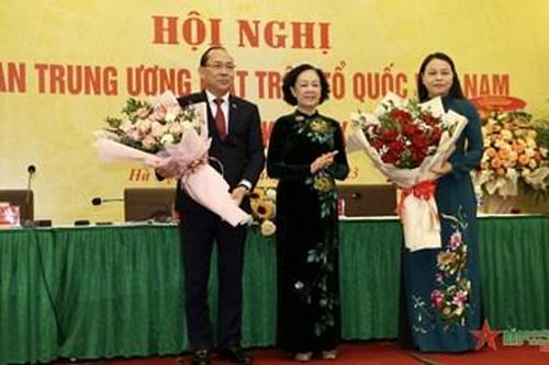 Ủy ban Trung ương Mặt trận Tổ quốc Việt Nam có Phó chủ tịch-Tổng Thư ký mới