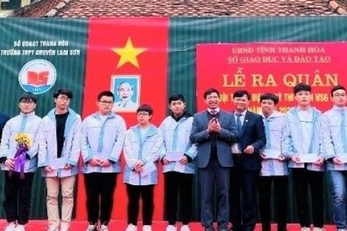 Trường Lam Sơn Thanh Hóa có 60 học sinh giỏi quốc gia