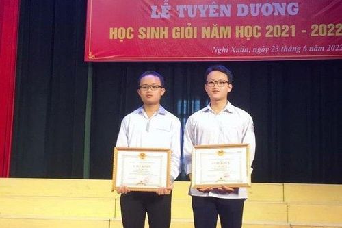 'Giỏi như con nhà người ta' hai anh em ruột ở Hà Tĩnh 'ẵm' giải học sinh giỏi Quốc gia
