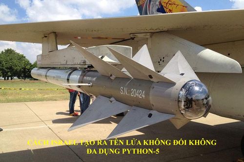 Clip: Cách Israel tạo ra tên lửa không đối không đa dụng Python-5