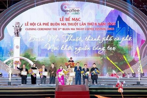 Lễ hội cà phê Buôn Ma Thuột năm 2023 thu hút hơn 90.000 lượt du khách