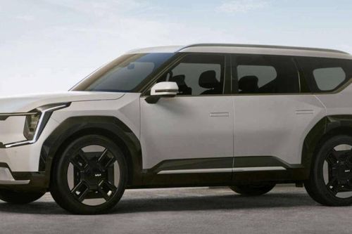 Xe SUV thuần điện Kia EV9 lộ diện, chuẩn bị ra mắt