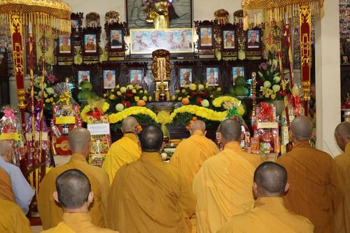 Bến Tre: Lễ tưởng niệm Hòa thượng Thích Vĩnh Thiệu, đệ nhất trụ trì chùa Viên Minh