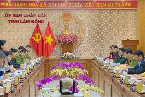 Đoàn giám sát của Ủy ban Xã hội làm việc tại tỉnh Lâm Đồng