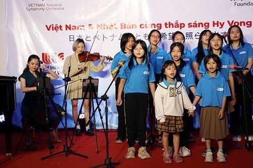 Chính phủ Nhật tài trợ dự án giáo dục thông qua âm nhạc cho trẻ mồ côi vì COVID-19