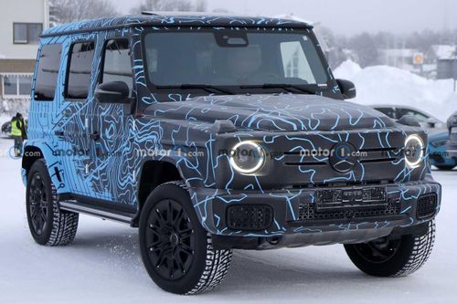 Hình ảnh đầu tiên của Mercedes-Benz G-Class chạy điện
