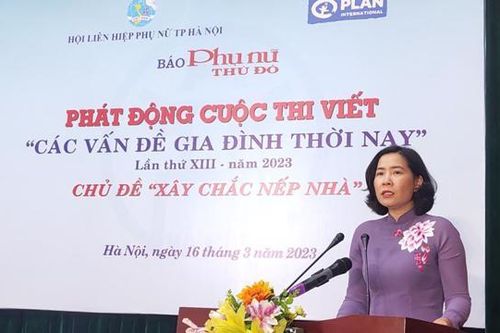 Hà Nội: Phát động cuộc thi viết 'Các vấn đề gia đình thời nay' năm 2023