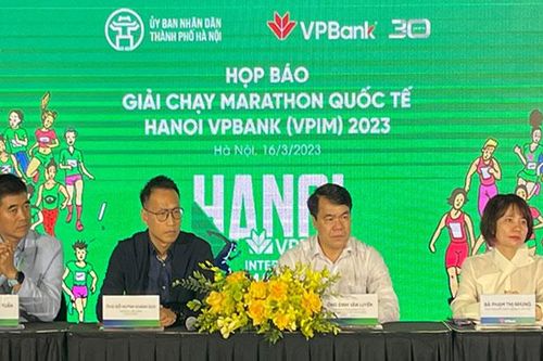 Khoảng 10.000 người sẽ tham dự Giải marathon quốc tế Hà Nội VPBank 2023