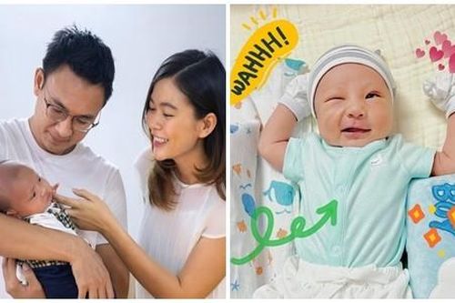 Ngắm con trai một tháng tuổi của Á hậu Mâu Thủy