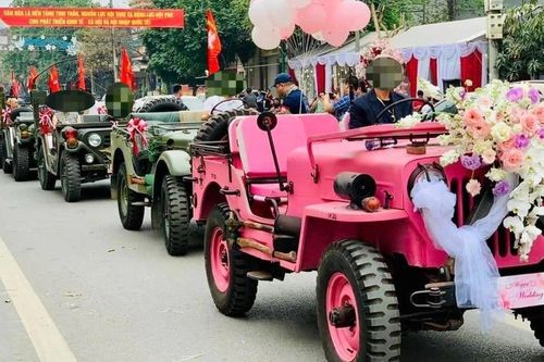 Xác minh đoàn xe Jeep tham gia rước dâu ở Thái Nguyên