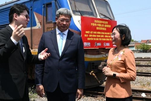 Đồng Nai đón chuyến tàu chở hàng đầu tiên từ Trung Quốc