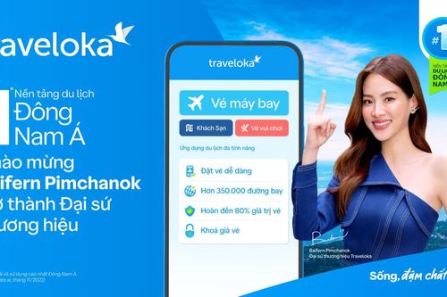 Traveloka công bố Baifern Pimchanok là Đại sứ thương hiệu tại Thái Lan và Việt Nam