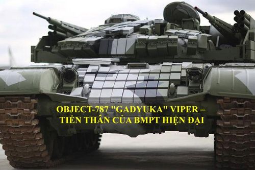 Clip: Object-787 'Gadyuka' Viper - Tiền thân của BMPT hiện đại