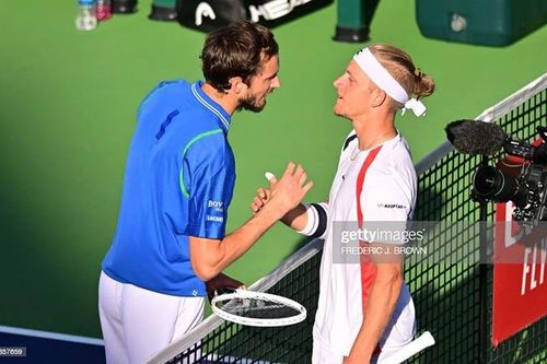 Tứ kết Indian Wells Masters 1000: Bản lĩnh của tay vợt Medvedev