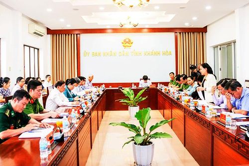 Đoàn giám sát Ủy ban Xã hội của Quốc hội làm việc với UBND tỉnh Khánh Hòa về thực hiện chính sách, pháp luật phòng, chống ma túy và mại dâm