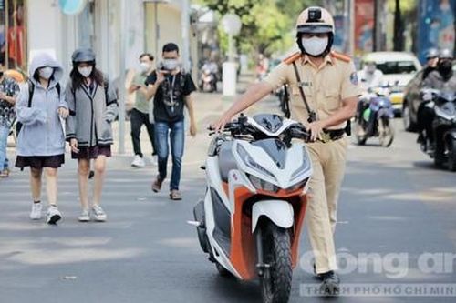 CSGT Công an TPHCM mở chuyên đề xử lý học sinh vi phạm luật giao thông