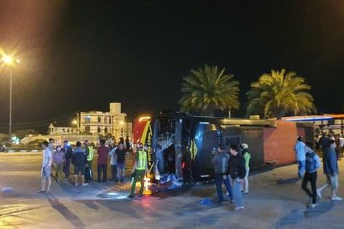 11 người nằm viện trong vụ tai nạn giao thông ở Bình Định