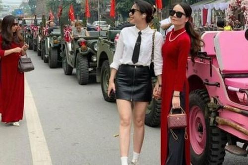 Công an vào cuộc vụ 'xe Jeep hết đăng kiểm tham gia đoàn rước dâu'