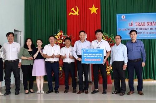Tổng công ty Phát điện 1 chung tay 'Vì sức khỏe cộng đồng' tại thị xã Duyên Hải