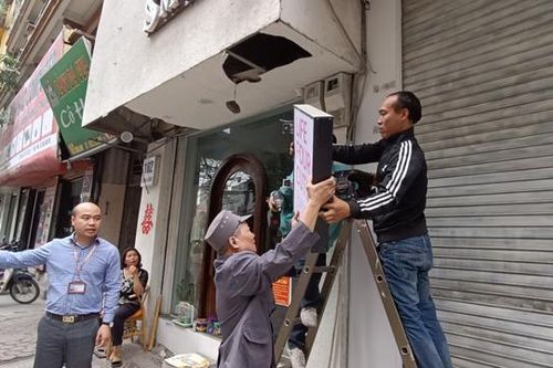 Quận Đống Đa: Xử lý nhiều vi phạm trật tự đô thị tại phường Láng Thượng
