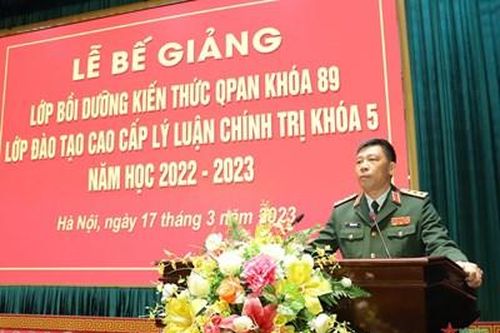 Học viện Quốc phòng tích cực đổi mới tư duy lý luận và tư duy quân sự