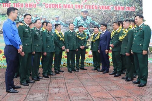 Sôi nổi các hoạt động trong chương trình tuyên dương 'Gương mặt trẻ tiêu biểu', 'Gương mặt trẻ triển vọng' BĐBP năm 2022
