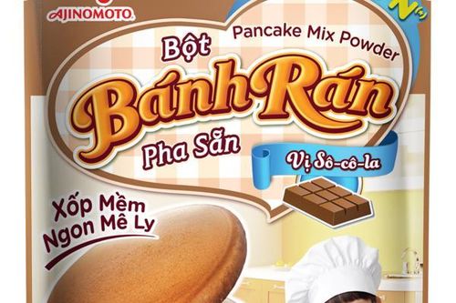 Bột bánh rán pha sẵn vị Sô-cô-la ghi điểm với công thức mới