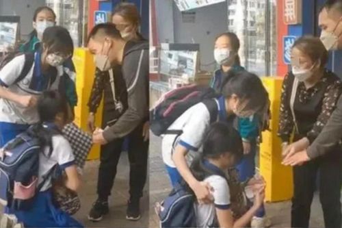 Cụ bà nhặt được tiền nhưng không chịu trả, nữ sinh phải quỳ gối van xin lấy lại tiền của chính mình