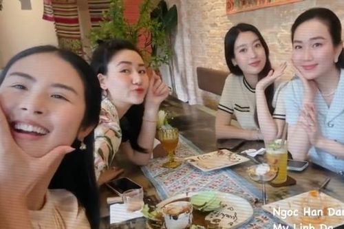 Đỗ Mỹ Linh và dàn người đẹp tụ họp mừng sinh nhật Hoa hậu Ngọc Hân