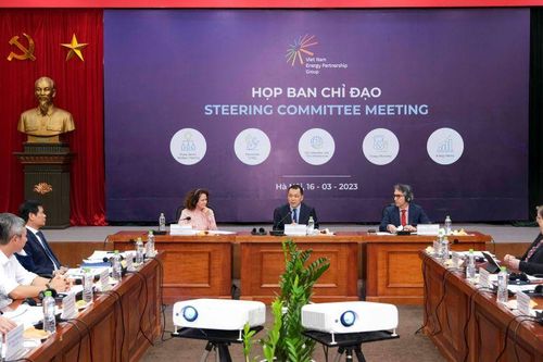 Thứ trưởng Đặng Hoàng An họp Ban Chỉ đạo Nhóm đối tác năng lượng Việt Nam (VEPG)