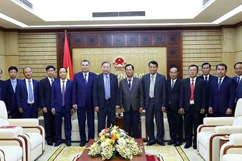 Lực lượng An ninh Việt Nam - Lào nỗ lực hoàn thành xuất sắc các nhiệm vụ được giao phó