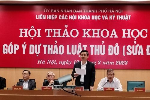 Hoàn thiện cơ sở pháp lý, xây dựng cơ chế đặc thù, vượt trội cho Thủ đô