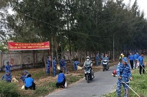 Tuổi trẻ Hải đoàn 42 lan tỏa phong trào 'Thứ bảy tình nguyện, chủ nhật xanh'