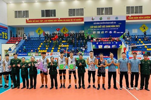 Vòng 1 giải bóng chuyền quốc gia 2023: Xác định dần thứ hạng tại bảng B